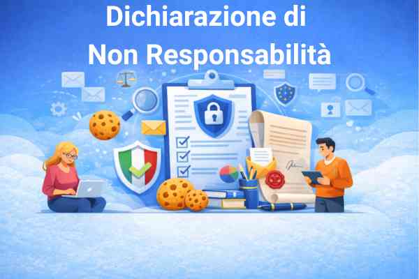Dichiarazione di Non Responsabilità