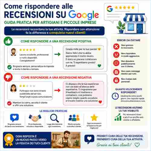 Rispondere alle recensioni
